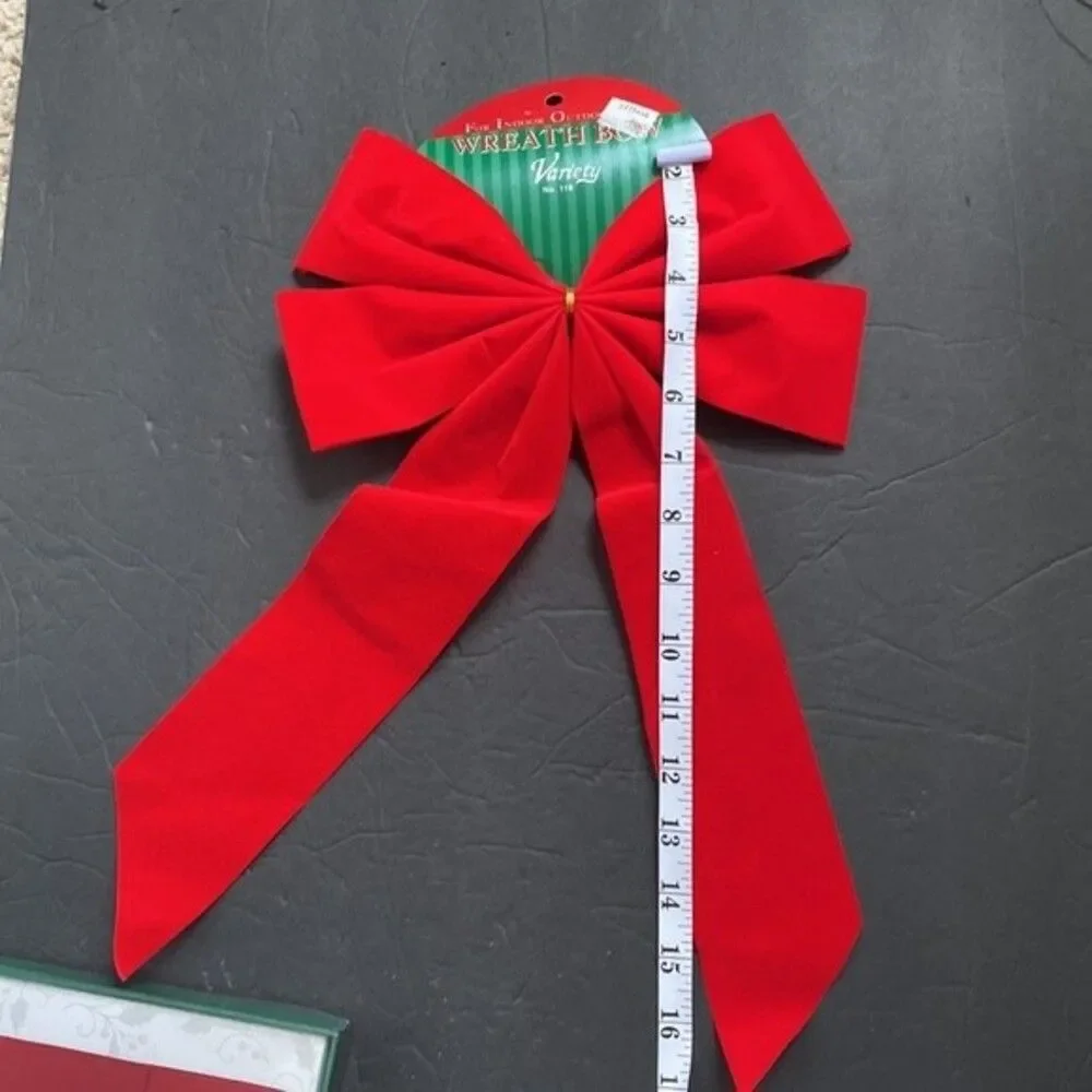 Garner Studios Holiday homemade Christmas card kit 20 count W/Wreath Bow…